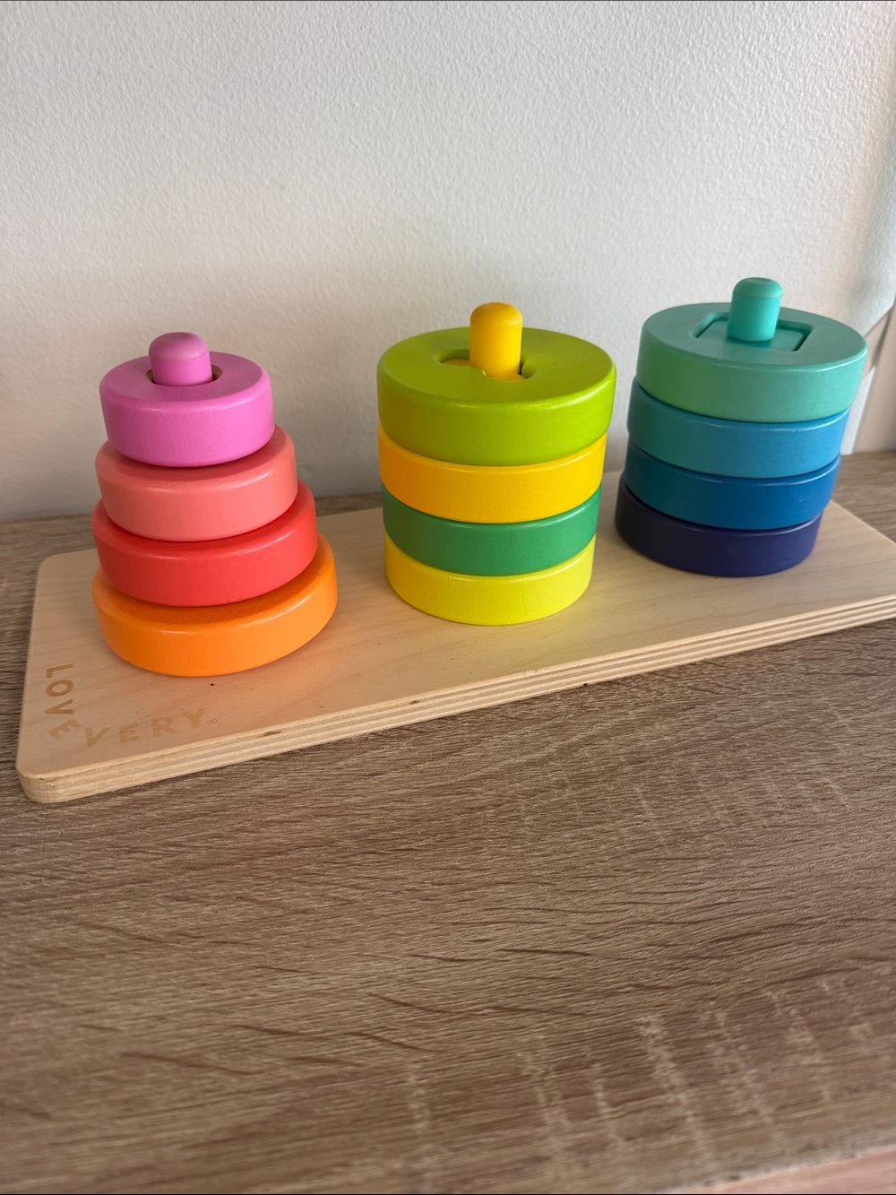 Lovevery Twist & Pivot Stacking Shape Puzzle